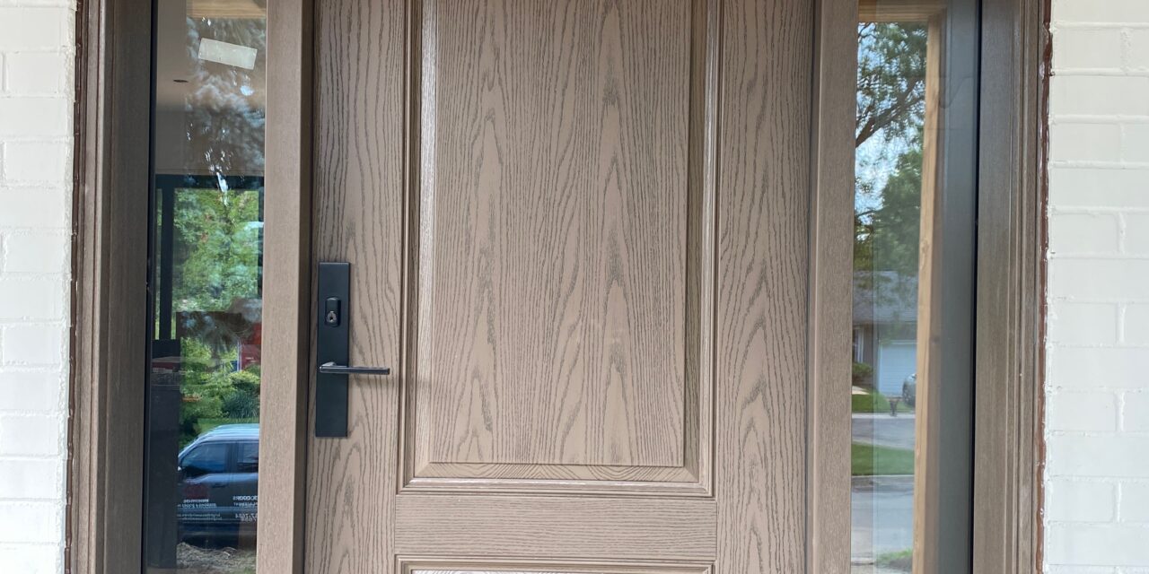New Entry Door Installation in North York