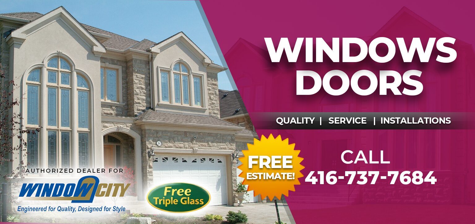 Windows and doors installation in Toronto – Bright House Windows & Doors free estimate
